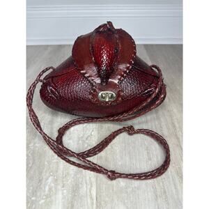 Vintage MCM Armadillo Purse Mid Century Modern Handbag